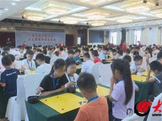 单县第四届三县少儿围棋升级定段赛开赛