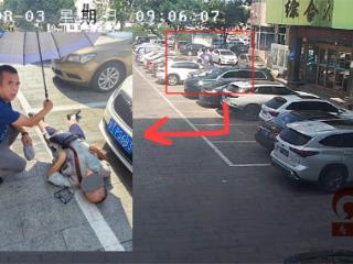 “救人，就是本能！”烟台市蓬莱人民医院楼前上演3分钟生命速递