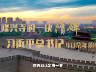 学习·故事丨隆兴寺的一块隋碑 习近平总书记40余年的牵挂
