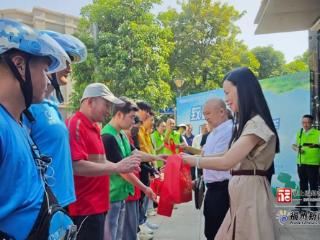 为“城市奔跑者”送清凉！仓山东升街道东韵社区暖“新”驿站启用