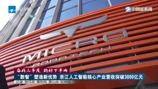 奋战三季度 跑好下半场丨&ldquo;数智&rdquo;塑造新优势 浙江人工智能核心产业营收突破3000亿元