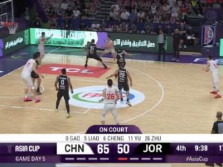 男篮亚洲杯|直通八强！中国队90：68胜约旦，全胜收官小组赛