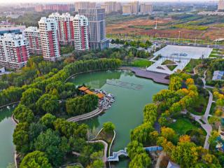 永清：城市游园托起民生幸福