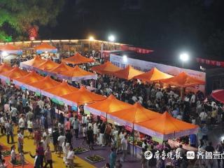 “礼享淄博”展示区闪耀山东烧烤美食争霸赛