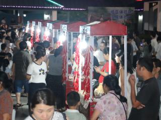 为本地美食打CALL 杨岐山景区“逍遥夜”主推本土辣味