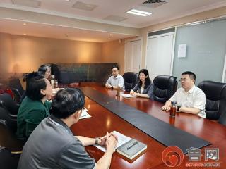 枣庄市侨联赴中国侨联汇报交流