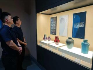 北京首都航空安保部青岛中队深入青岛市博物馆 领略历史文化的深厚底蕴