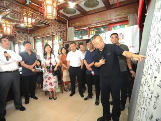“强基工程”全国书法名家志愿服务小分队走进廊坊开展结对帮扶活动