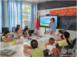 【我在文明实践中心过暑假 | 全环境立德树人】胶州市开展“法治护航•关爱成长”普法讲座活动