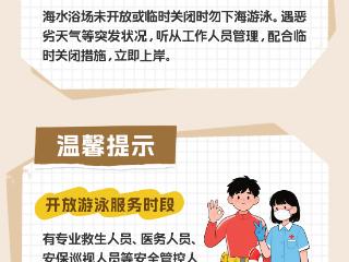 海水浴场安全游玩指南