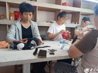 带娃挣钱两不误 禹城辛店姐妹们的幸福新赛道
