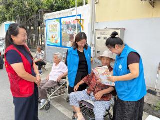 济阳街道南门社区开展“厉行节约，反对浪费”宣传活动