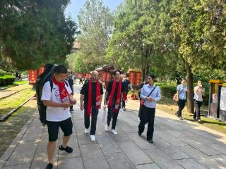 泰山岱庙汉柏院中西乐器共奏 多元音符交融谱新篇