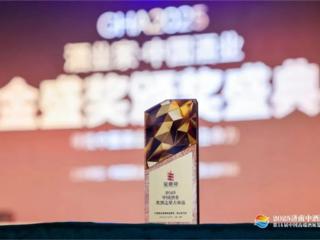 汤沟国藏G5荣膺2025中国酒业金盛奖“中国酒业名酒之星大单品”