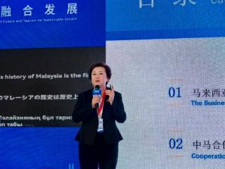 马中企业家大会丨中国建行（马来西亚）前副行长马燕：全面助力中马交流合作