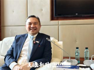 聚焦马中企业家大会｜黄思汉：贵州很凉爽 酸汤鱼很适合马来人