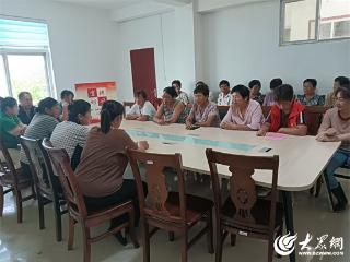 汶上县汶上街道北城社区防溺水安全宣讲