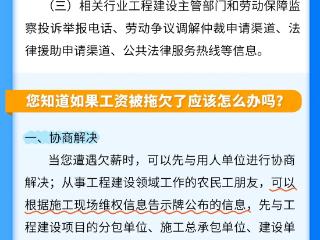 崂山区人社政策“周周讲”第十二期——《保障农民工工资支付条例》讲解