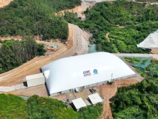 气膜仓里的“三重复利”：云霄抽蓄工程解码绿色智慧建造