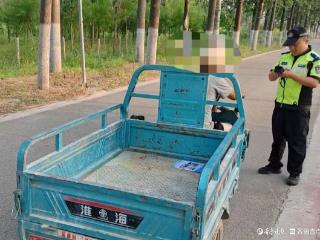 让安全意识深入人心，冠县交警持续开展“一盔一带”整治行动