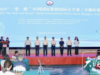 2025"一带一路"中国国际象棋国际公开赛（蚌埠）开幕
