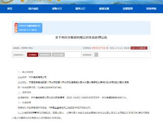 串通投标，升升集团有限公司被列入失信名单