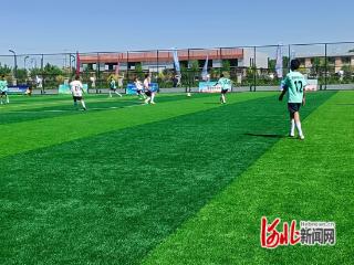 邢台市临西县第二小学足球队亮相京津冀赛场