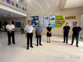 陕西省安康市汉滨区中医院一行莅临滕州市康复医院参观交流
