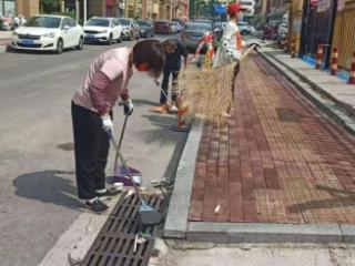济南市莱芜区凤城街道吴花园社区：竭尽全力展新颜 营造绿色新家园