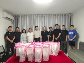 王松涛带队赴新疆项目一线慰问职工并检查指导工作