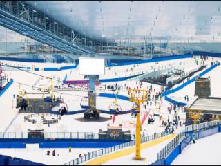 合肥高新区北雁湖畔将建全天候大型室内滑雪场