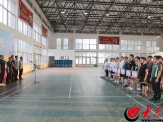 邹平市青阳镇2025年5V5篮球友谊赛开幕