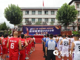 哨响乡愁！汇川区松林镇第三届职工篮球赛启幕