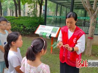 石家庄北站社区：植物科普进社区