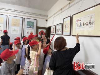 邱县文明实践精品路线“解锁”研学新体验