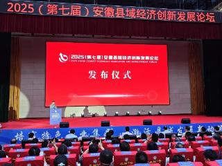 2025安徽县域综合实力30强发布 总量稳步增长