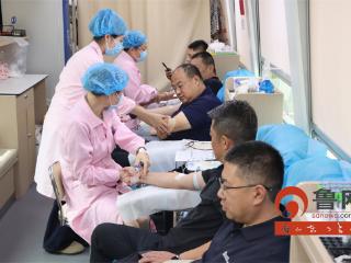 热血续航生命 爱心护航健康——烟台市蓬莱区卫生健康系统开展8月集中无偿献血活动