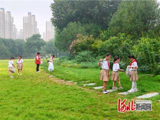 石家庄市新华区：大手拉小手 保护生态环境