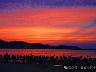 美到心尖尖上！威海“史诗级”晚霞刷屏朋友圈
