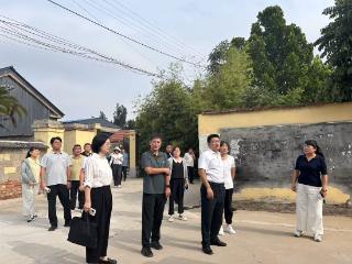 山口镇开展农村人居环境整治现场调研督导活动