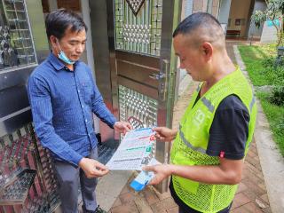 南沙区万顷沙镇：垃圾分类宣传发动，助力“两热”防控工作