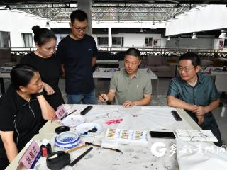 南方电网兴义供电局举办职工书画创作交流笔会