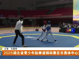 2025湖北省青少年跆拳道锦标赛在十堰开赛