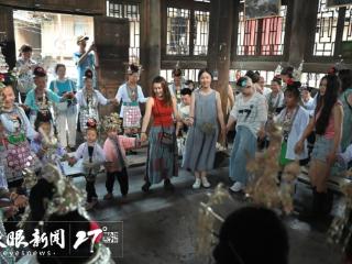 侗族大歌引客来 榕江县宰荡侗寨暑期“热”力全开