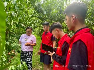 山东化工职业学院暑期“三下乡”团队走进青州