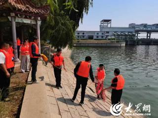潍坊诸城：开展防溺水综合演练 筑牢生命“安全堤”