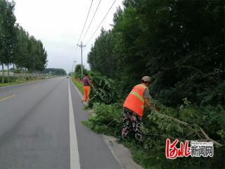 唐山市曹妃甸区交通运输局加强汛期农村公路安全保畅