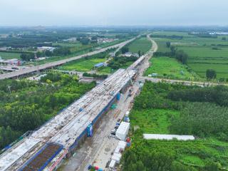 北京轨道交通22号线河北段桥梁下部结构施工全部完成
