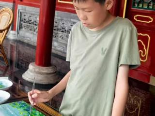 用画笔记载美好暑期时光