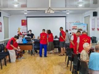 山东省地矿局二四八大队开展“健康护航夕阳红 党员服务践初心”主题党日活动